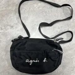 agnès b. ENFANT ブラック サコッシュ