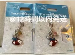 新品 東京ディズニーリゾート 25周年 ダッフィー シェリーメイ チャーム
