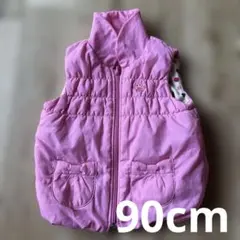 ミキハウス ホットビスケッツ アウター ベスト　ダウン90 女の子