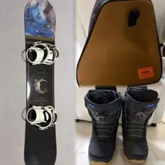 23-24GTsnowboards GRACE139 (3点セット)美品のサムネイル