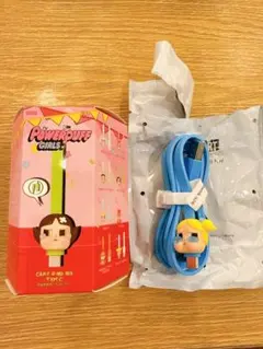 Powerpuff Girls LightningケーブルCタイプ　バブルス