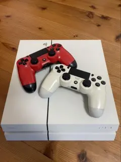 PlayStation 4 本体 赤白コントローラー付き【ジャンク品】