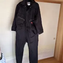 Dickies つなぎ ブラック オーバーオール XLサイズ