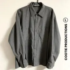 COOTIE / T/W Work L/S Shirt -Ash Gray Lのサムネイル