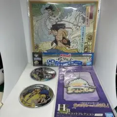 ワンピース 一番くじ　色紙・缶バッジ等　色々まとめて　４点セット　全て未開封品