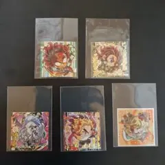 【開封品】鬼滅の刃ウエハース　極レア　竈門炭治郎　鬼滅の刃シール　Ri