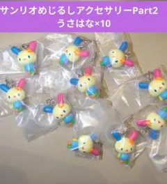 めじるしアクセサリー サンリオキャラクターズオールスターズ ウサハナ×10