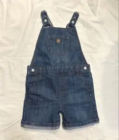 海外子供服　okaidi デニムサロペット86