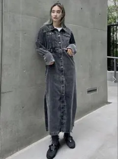 美品 アメリ MANY WAY VERSATILE DENIM COAT - メルカリ