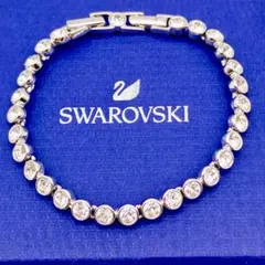 0826 スワロフスキーテニスブレスレット※値下げ不可.