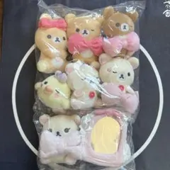 リラックマ ローソン もちぺったんてのりぬいぐるみセット - メルカリ