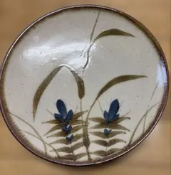 瀬戸本業窯 染付石皿 柳 24cm 8寸皿 民藝 瀬戸焼 - メルカリ
