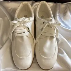 CYRILLUS ホワイト スニーカー 37