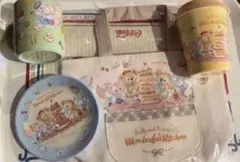 ダッフィーワンダフルキッチンスーベニアランチケースカッププレートタンブラーセット