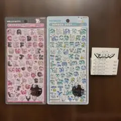 正規品 ボンボンドロップシール サンリオ文字 ハローキティクール ポチャッコ