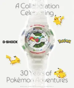 ポケモン × G-SHOCK 30周年モデル GA-110PKM-7AJRのサムネイル