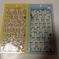 ちいかわ3Dステッカーシール2枚セット　ボンボンドロップシール