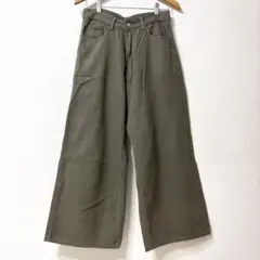 UNE MANSION ワイドパンツ デニム　ジーンズ　カジュアルパンツ　低身長