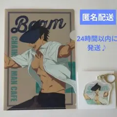 チェンソーマン コラボカフェ ビーム アクリルキーホルダー/クリアファイル