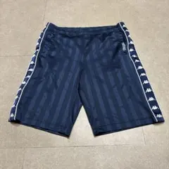 Kappa カッパ　ジャージ　ハーフパンツ　ランニング　紺　ネイビー　Lのサムネイル