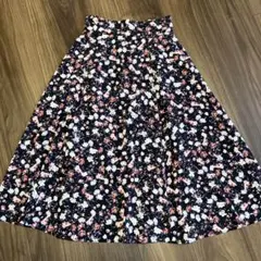 JILLSTUART 花柄フレアロングスカート