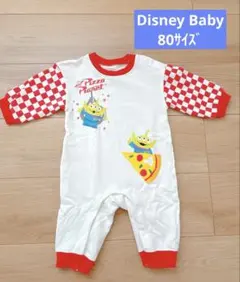 【80サイズ 】Disney baby リトルグリーンメンロンパース