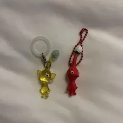 ピクミン めじるしアクセサリー キーホルダー 2個セット
