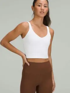 ルルレモン　lululemon　Align　アラインタンクトップ　8　白