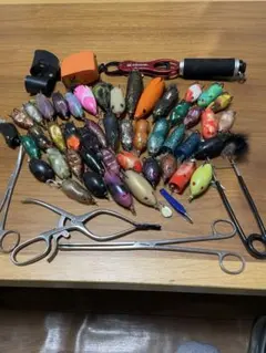 d*9様 雷魚　フロッグセット　スミスマウスオープナー　グロッサフォーセット　フ GLOSSA TOOLS
