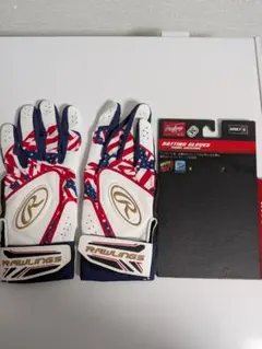 【美品】Rawlings バッティンググローブ EBG23S06のサムネイル