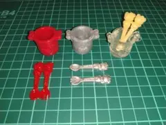 ◯大きめカップとスプーンとフォークの3個セット 在庫8セット