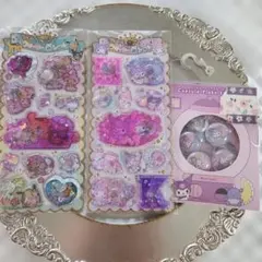 r*o様 キラキラウォーターインシール　日焼けサンリオキャラクター　クロミカプセ