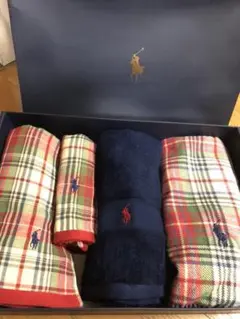 ラルフローレン バスタオルとハーフブランケット♡