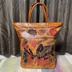 レザーバッグ（インドのお土産）