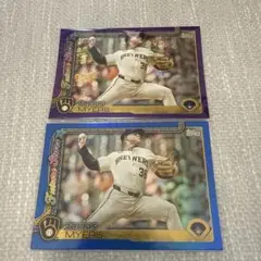 トビアス・マイヤーズ MLB トレーディングカード 2枚セット