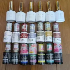 ジェルネイルセット 21色　セリア、クリアバイオレット追加しました