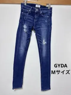 GYDA デニムBACK RIPPED スキニーデニム/ジーンズ M