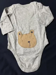 baby GAP グレー ボディスーツ 3-6ヶ月