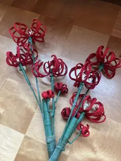 日本舞踊 小道具 笠 椿 手作り 収納箱付き - メルカリ