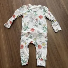 baby GAP 花柄 ロンパース 3-6months