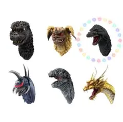 【一番くじ】ゴジラ 大怪獣列伝G◇モンスターヘッドマグネット∶ゴジラ(1991)