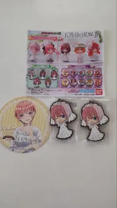 最終値下げ！五等分の花嫁 ラバーマスコット 中野一花 コースター