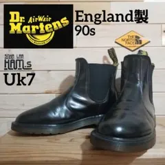英国製　美品　ドクターマーチン　チェルシー　UK7 サイドゴア　26.0　黒のサムネイル