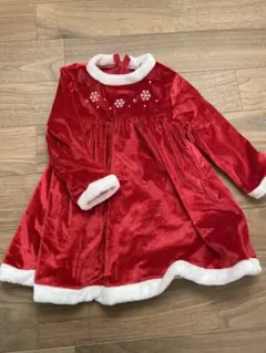 女の子 クリスマス 衣装 ワンピース