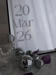 結婚式 ウエディングミラー ウエディングステッカー ウェルカムスペース シール