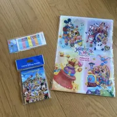 未開封　ディズニーリゾート　ミッキー　ファイル　メモ帳　ブックふせんのサムネイル