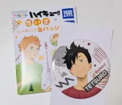 ハイキュー‼ カラパレ 思い出 缶バッジ 幼少期 黒尾鉄朗