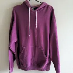 JERZEES プルオーバーパーカー パープル 古着