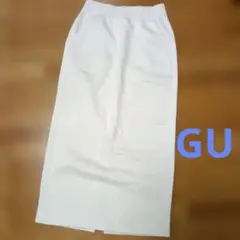 ＧＵ　【M】ヘビーウエイトスウェットナロースカート　M　裏起毛　ジーユー