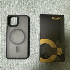 【iPhone12】MagSafe対応ケース ブラック